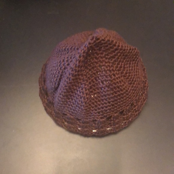 Hand crochet beanie cap for 2-3 yr. old child - Picture 4 of 5